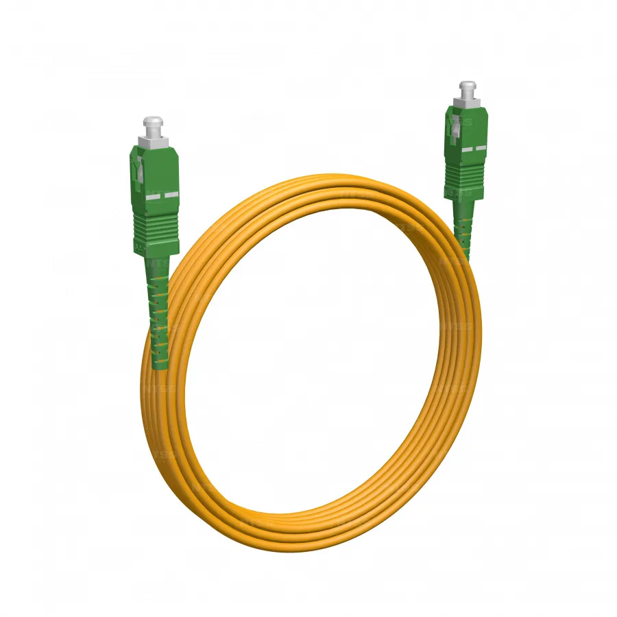 Шнур оптический NTSS spc SC/APC-SC/APC 9/125 2.0мм 9м LSZH (патч-корд)