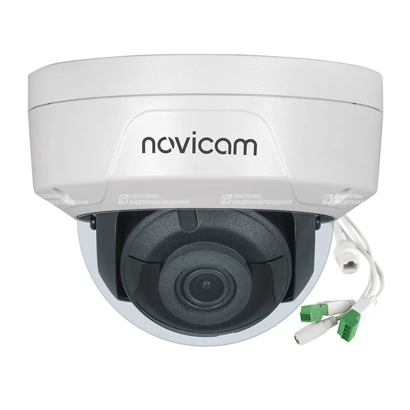 PRO 24S (ver.1484) уличная всепогодная купольная IP-камера видеонаблюдения Novicam