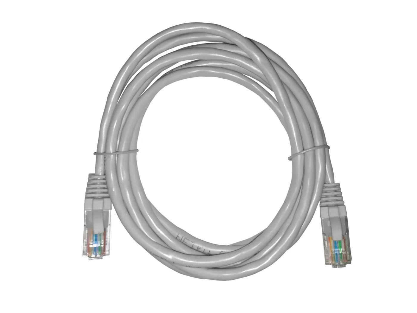 Патч-корд RJ45/8P8C, T568B UTP 5e кат. литой 3м
