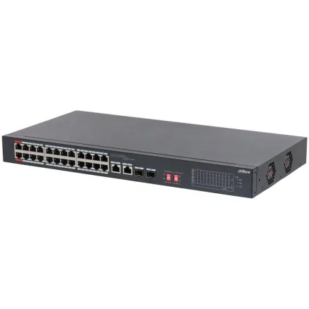 DH-S3226-24ET-375 24-портовый неуправляемый коммутатор с РоЕ Dahua