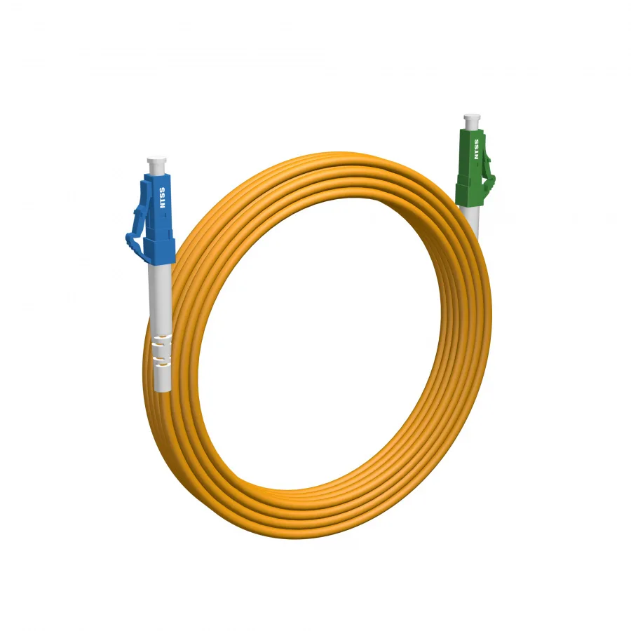 Шнур оптический NTSS spc LC/UPC-LC/APC 9/125 2.0мм 20м LSZH (патч-корд)