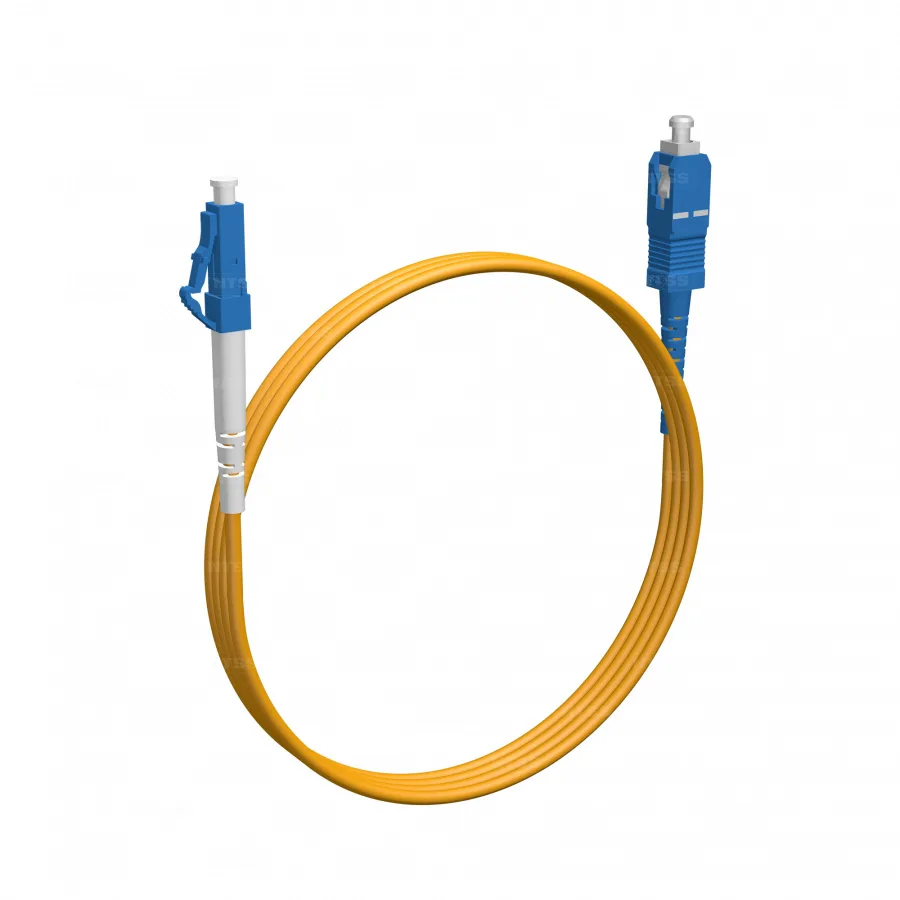 Шнур оптический NTSS spc LC/UPC-SC/UPC 9/125 3.0мм 1м LSZH (патч-корд)