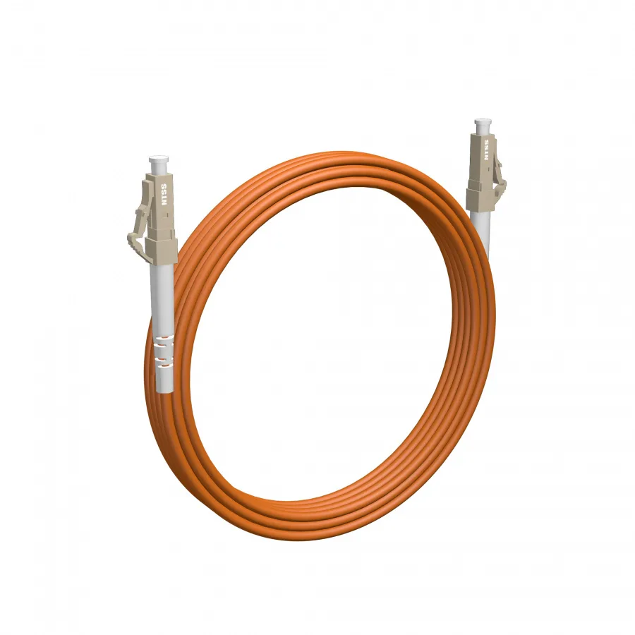 Шнур оптический NTSS PREMIUM spc LC/UPC-LC/UPC 50/125 3.0мм 9м LSZH (патч-корд)