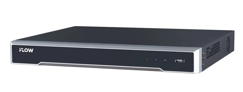 F-NR-208E/2 (Аналог DS-N308/2P(D)) 8-ми канальный IP-регистратор c 8-ю PoE интерфейсами iFlow