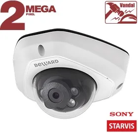SV2012DM (3,6 мм) купольная уличная IP-камера видеонаблюдения со встроенным микрофоном Beward