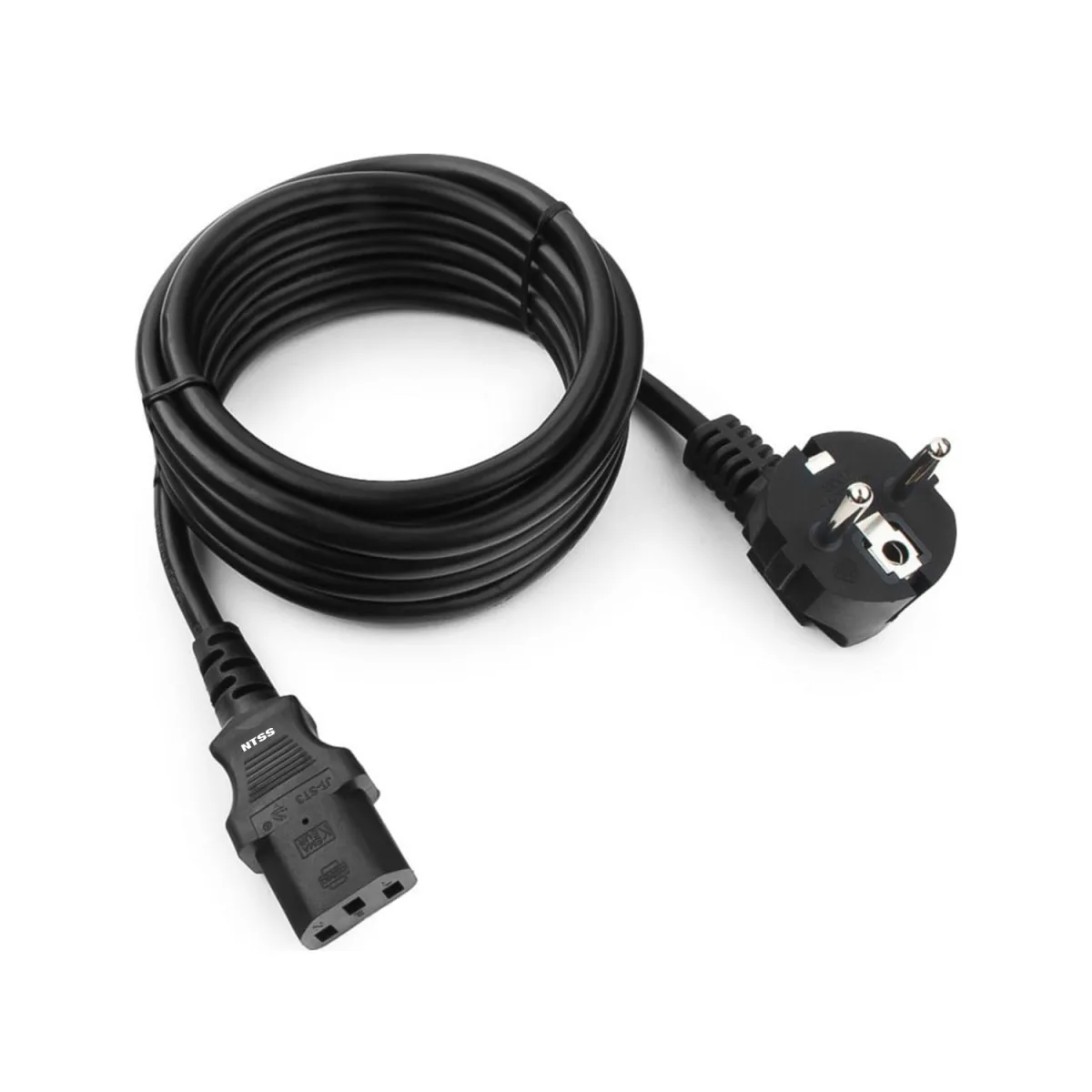 Шнур питания для БРП IEC 60320 C13 – CEE 7/7 Schuko, 3х1.0, 3 м, ГОСТ