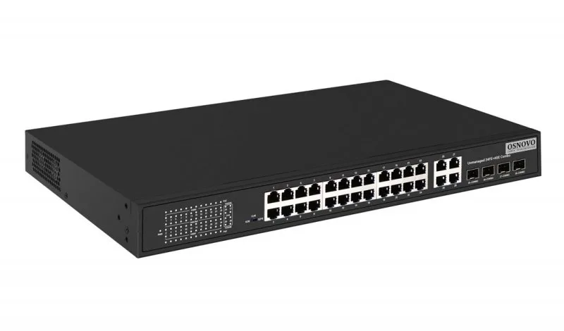 SW-62444(400W) Коммутатор 24-портовый Fast Ethernet с PoE OSNOVO