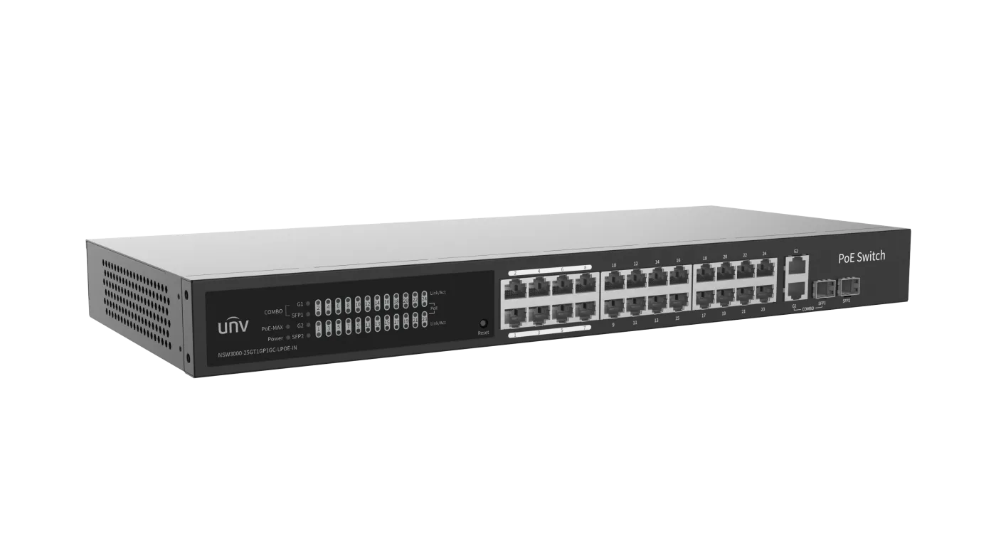 NSW3000-25GT1GP1GC-LPOE-IN Управляемый PoE коммутатор Uniview