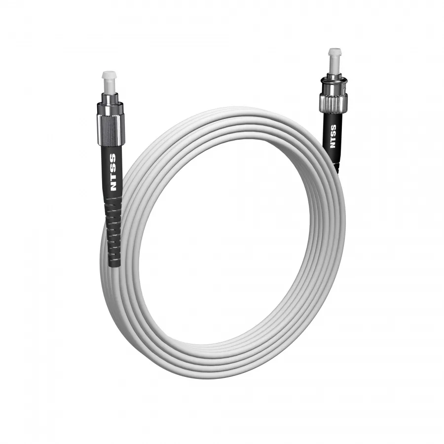 Шнур оптический NTSS spc FC/UPC-ST/UPC 9/125 G.657A1 3.0мм 20м LSZH (патч-корд)