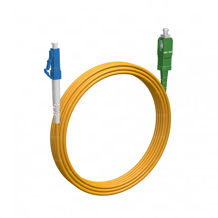 Шнур оптический NTSS spc LC/UPC-SC/APC 9/125 3.0мм 5м LSZH (патч-корд)