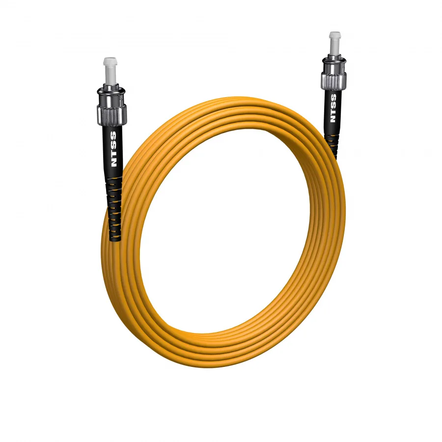Шнур оптический NTSS spc ST/UPC-ST/UPC 9/125 3.0мм 25м LSZH (патч-корд)