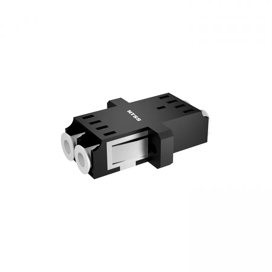 Адаптер оптический NTSS PREMIUM дуплекс LC SM/MM BLACK