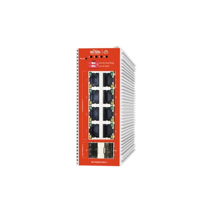 WI-PCMS310GF-I v2 Управляемый гигабитный L2-коммутатор с 8-PoE портами Wi-Tek