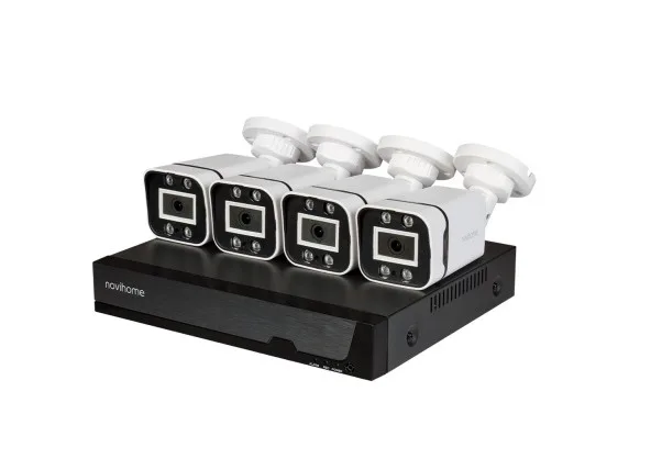 Arctur 4-5 v.4527 комплект AHD видеонаблюдения c на 4 камеры 5 Mp Novihome