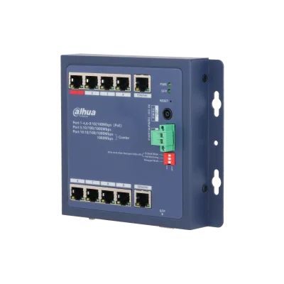 DH-CHS4110-8ET-90-F 8-портовый PoE коммутатор с функцией облачного управления Dahua