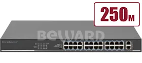 ST-2420HP Коммутатор Ethernet с поддержкой PoE неуправляемый 24 порта Beward