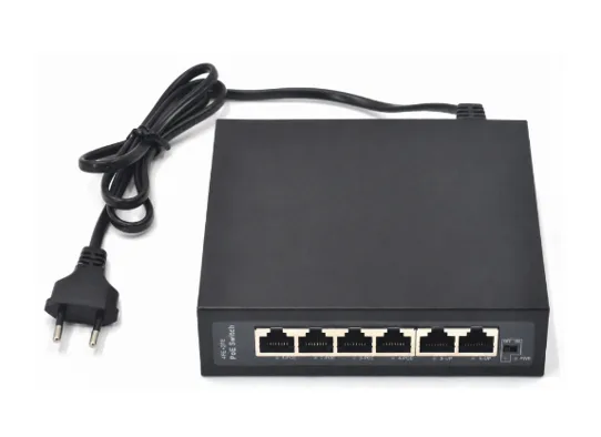 EL S-6/4PA basic 6-ти портовый PoE Коммутатор Optimus