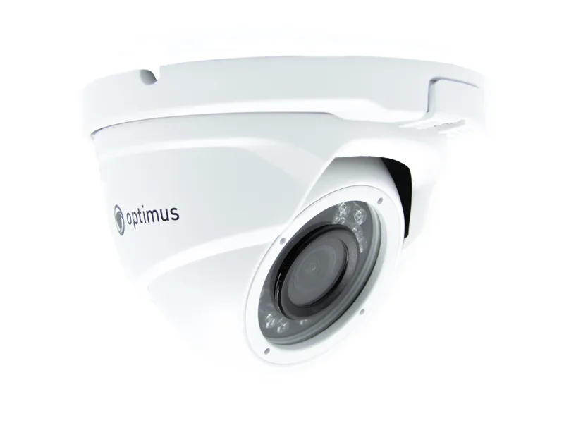 IP-E042.1(2.8)PE_V.4 купольная уличная IP-камера видеонаблюдения Optimus