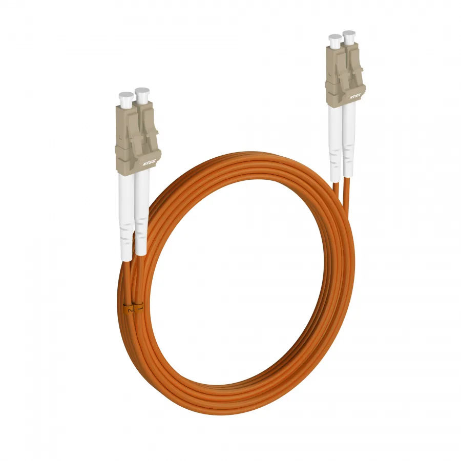 Шнур оптический NTSS PREMIUM dpc LC/UPC-LC/UPC 62.5/125 3.0мм 25м LSZH (патч-корд)