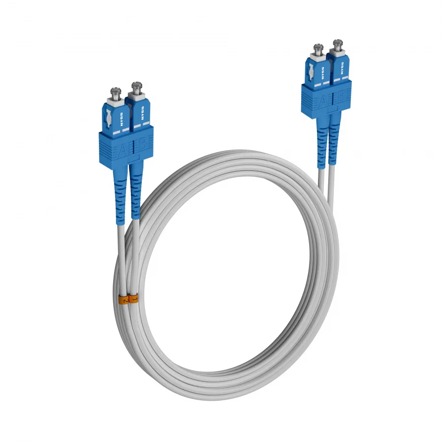 Шнур оптический NTSS dpc SC/UPC-SC/UPC 9/125 G.657A1 2.0мм 25м LSZH (патч-корд)