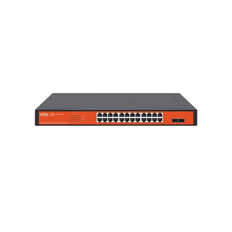 WI-PCES326GF Настраиваемый коммутатор 24 PoE порта GE + 2 SFP Wi-Tek