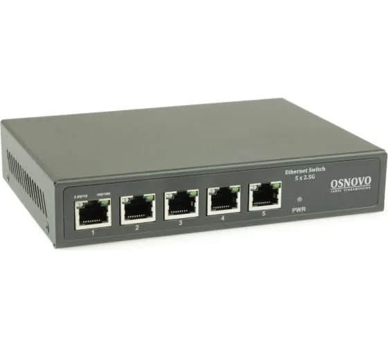 SW-5D-1 Коммутатор 2.5G Ethernet OSNOVO
