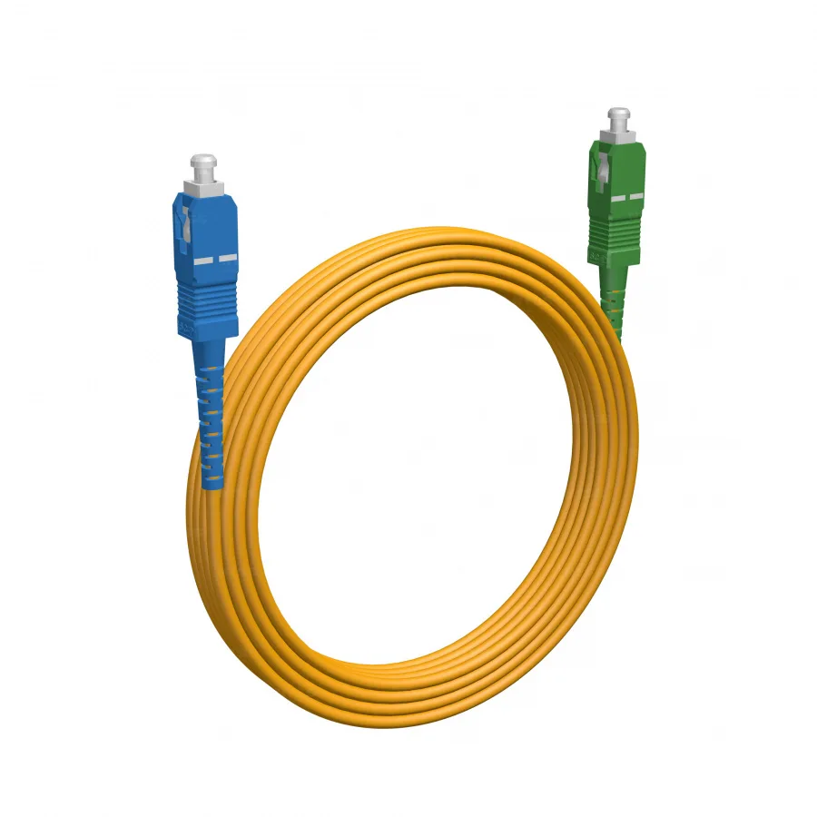 Шнур оптический NTSS spc SC/UPC-SC/APC 9/125 3.0мм 25м LSZH (патч-корд)