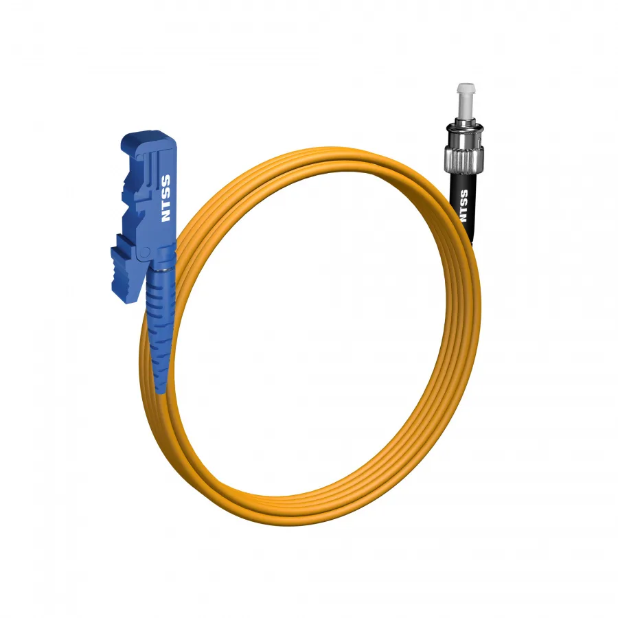 Шнур оптический NTSS spc E2000/UPC-ST/UPC 9/125 3.0мм 3м LSZH (патч-корд)