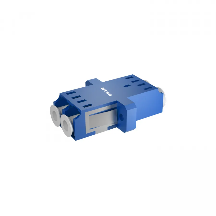 Адаптер оптический NTSS PREMIUM дуплекс LC SM BLUE