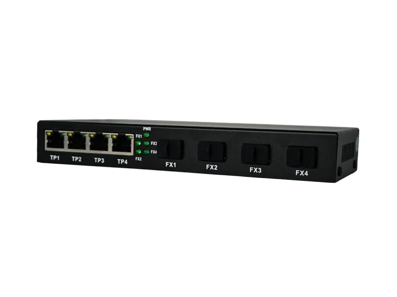 U1E-4G/4S 4-х Портовый оптический неуправляемый коммутатор Optimus
