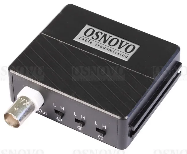 RA-H активный приёмник HDCVI/HDTVI/AHD/CVBS по витой паре Osnovo