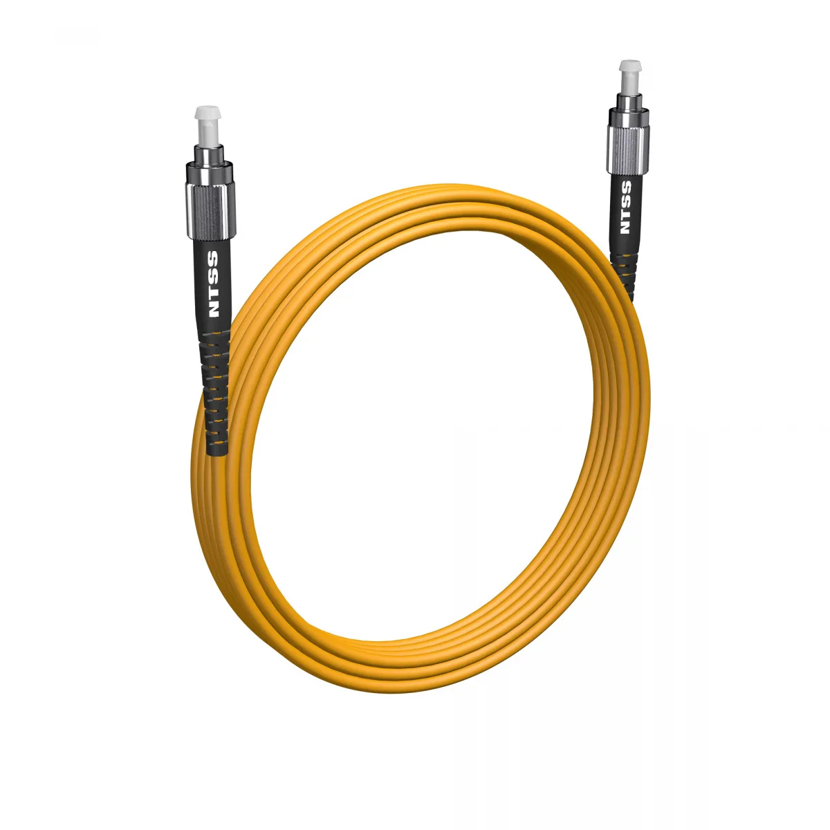 Армированный шнур оптический NTSS spc FC/UPC-FC/UPC 9/125 3.0мм 10м LSZH (патч-корд)
