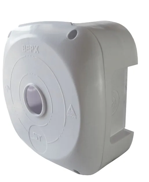 ST-K07 PRO (БЕЛАЯ) универсальная монтажная коробка для видеокамер охранного наблюдения Space Technology