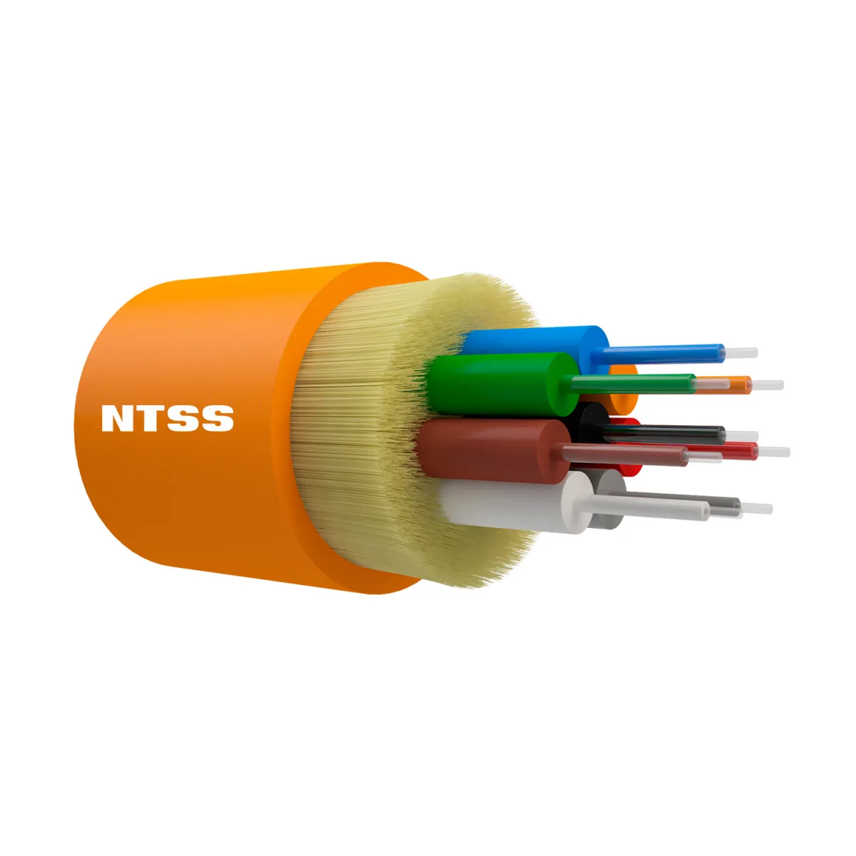 Оптический кабель внутренний NTSS PREMIUM 8 волокон OM2, 50/125, LSZH(нг(A)-HF), оранжевый