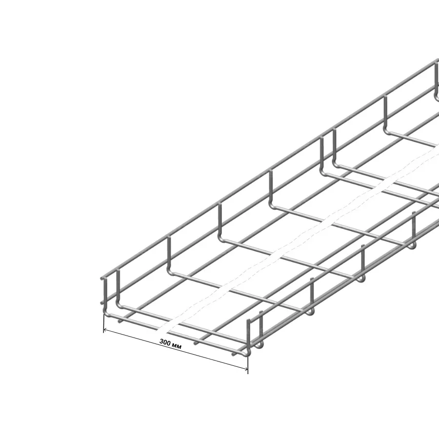 Проволочный лоток NTSS 50х300х3000