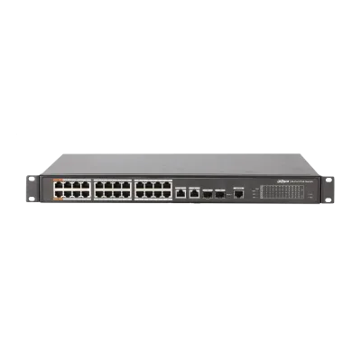 DH-PFS4226-24ET-360 24-портовый управляемый коммутатор с РоЕ Dahua