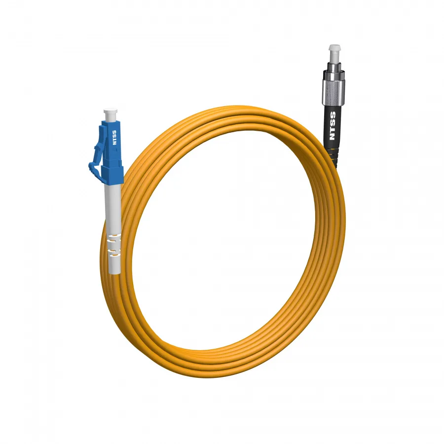 Шнур оптический NTSS spc LC/UPC-FC/APC 9/125 3.0мм 9м LSZH (патч-корд)