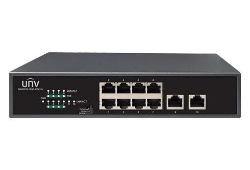 NSW2010-10GT-POE-IN Сетевой PoE коммутатор Uniview