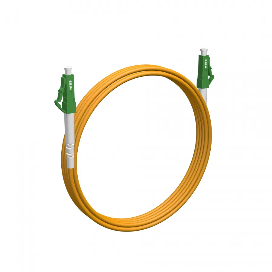 Армированный шнур оптический NTSS PREMIUM spc LC/APC-LC/APC 9/125 3.0мм 3м LSZH (патч-корд)