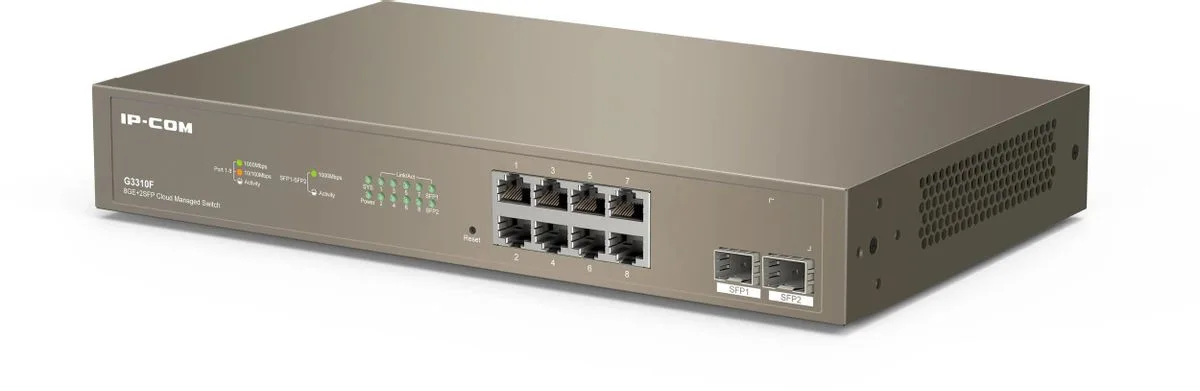 G3310F 10-ти портовый интеллектуальный коммутатор управления облаком IP-COM
