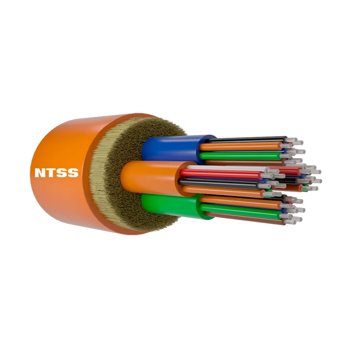 Оптический кабель внутренний NTSS PREMIUM, 32 волокна микромодули (4x8), OM2, 50/125, нг(A)-HFLTx, оранжевый