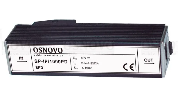 SP-IP/1000PD грозозащита для локальной вычислительной сети Osnovo