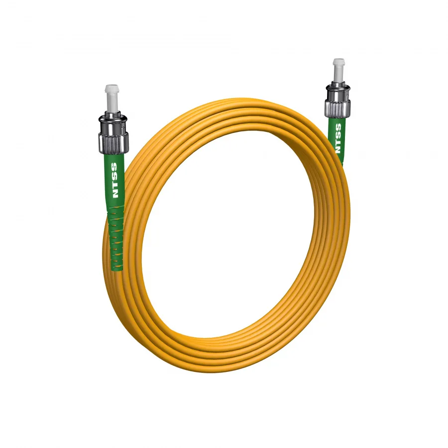 Шнур оптический NTSS spc ST/APC-ST/APC 9/125 3.0мм 20м LSZH (патч-корд)