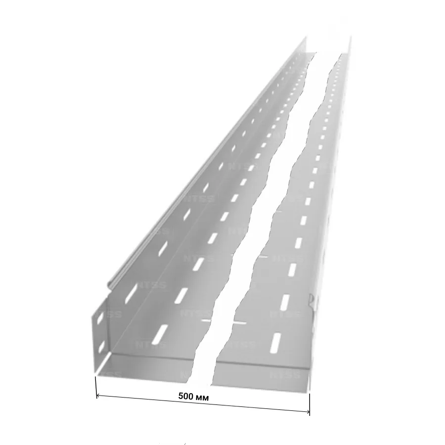 Перфорированный лоток NTSS 80х500х3000 (1,0)