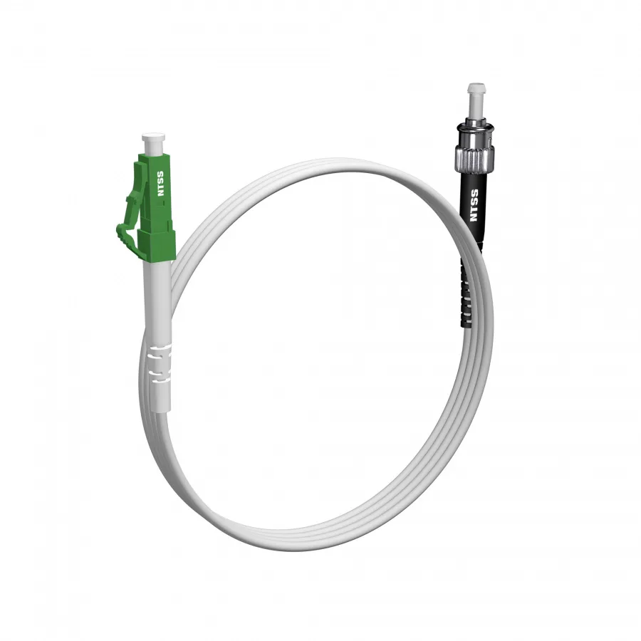 Шнур оптический NTSS spc LC/APC-ST/UPC 9/125 G.657A1 3.0мм 2м LSZH (патч-корд)