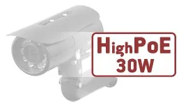 BxxxxRZK-HP Встроенный сплиттер питания по Ethernet High PoE 802.3 at Beward