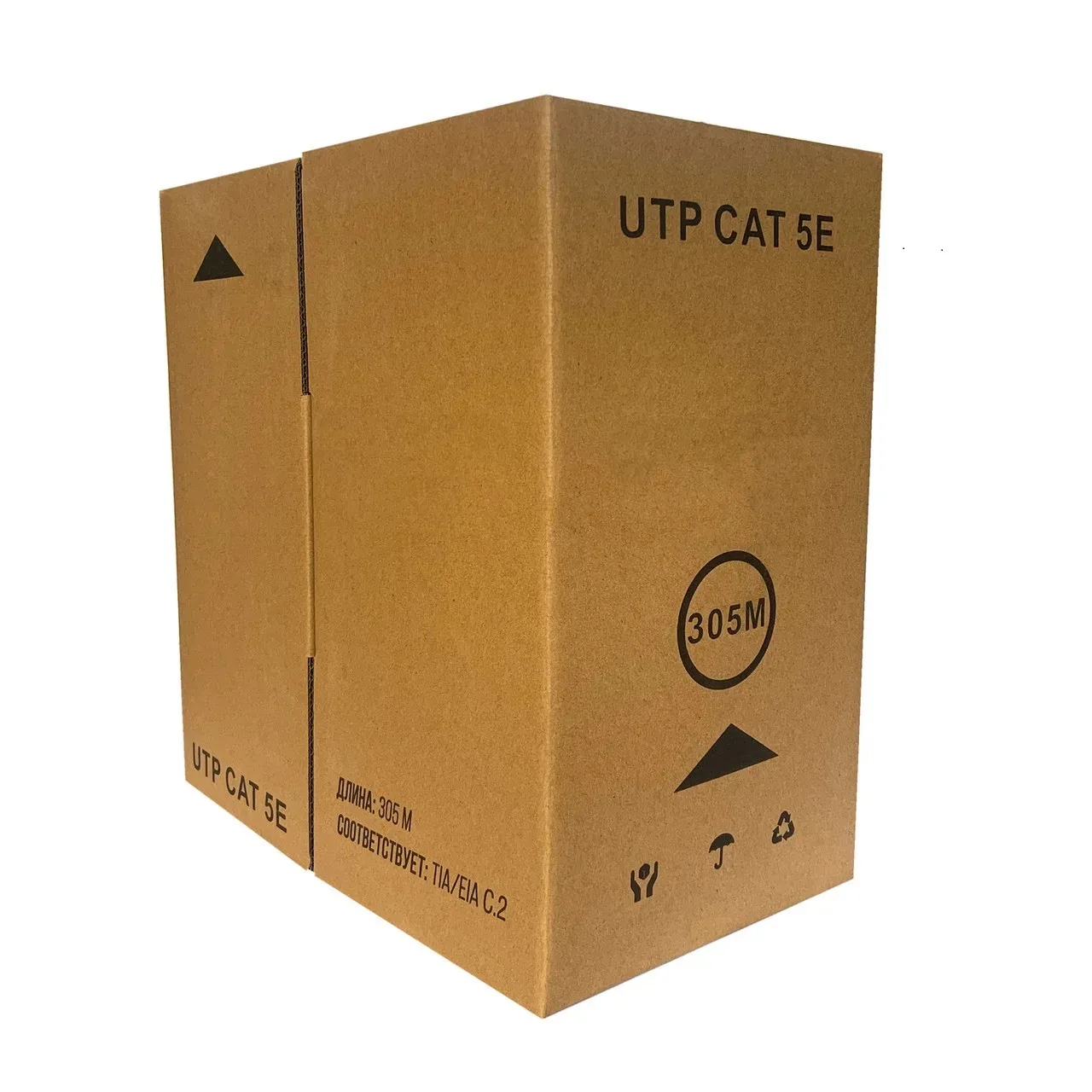 Кабель TechnoLAN U/UTP, 4PR, Cat.5е, LS нг(А)-LSLTx, indoor, 0.52, 305м