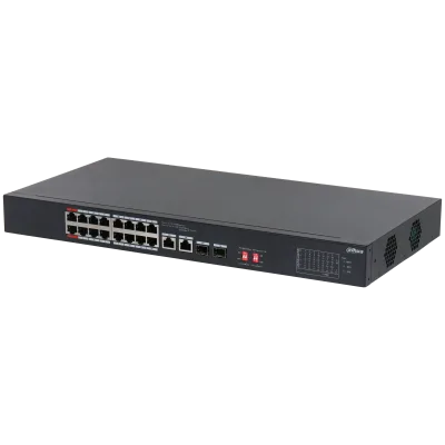 DH-S3218-16ET-190 16-портовый неуправляемый коммутатор с РоЕ Dahua
