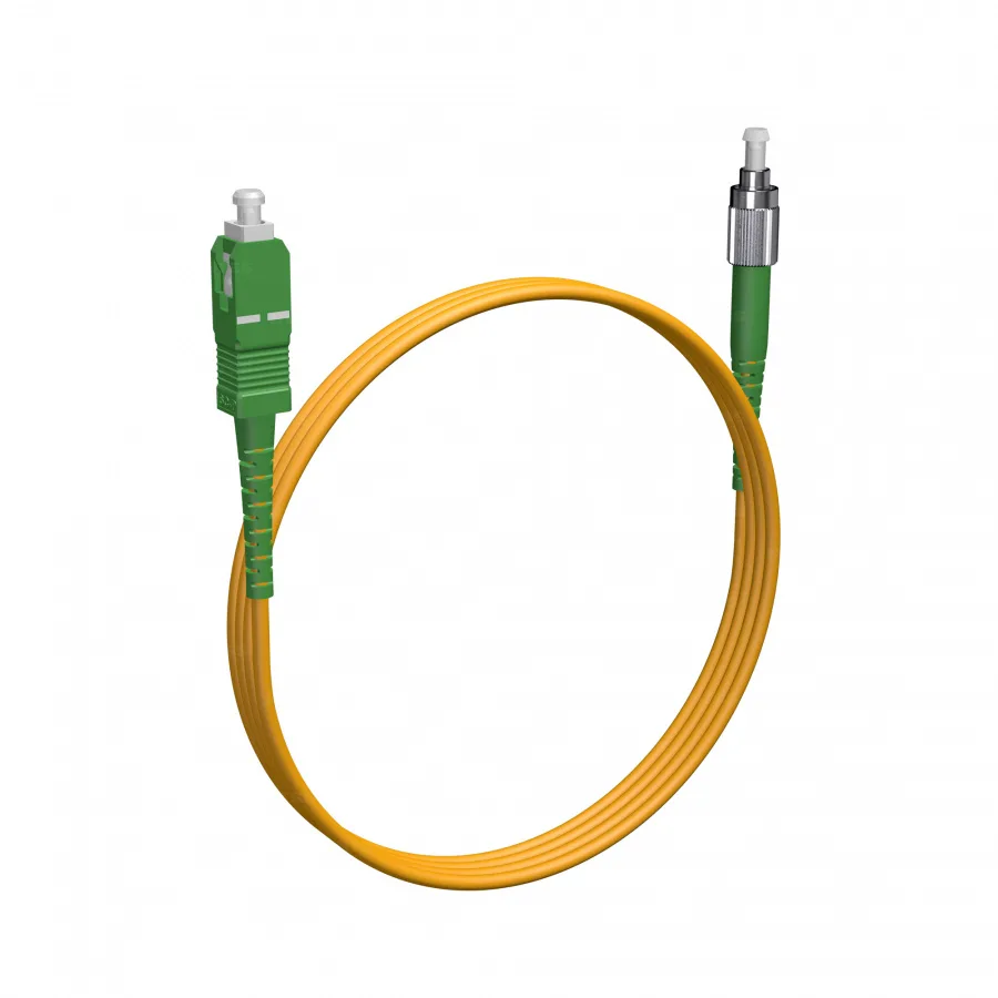 Шнур оптический NTSS PREMIUM spc SC/APC-FC/APC 9/125 3.0мм 1м LSZH (патч-корд)