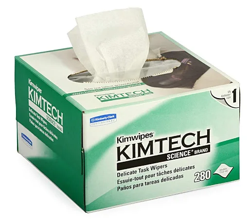 Салфетки безворсовые KimTech Science (Kimwipes) 11*21 см (280 шт.)
